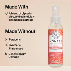 The Honest Company Hand Sanitizer Spray - Grapefruit Grove - 2 fl oz