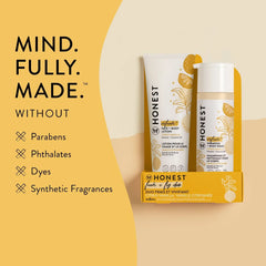 The Honest Company Refresh Shampoo + Body Wash and Lotion Duo Gift Set - Citrus Vanilla - 18.5 fl oz