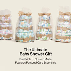 The Honest Company Clean Conscious Diaper Cake - Above It All - 39ct